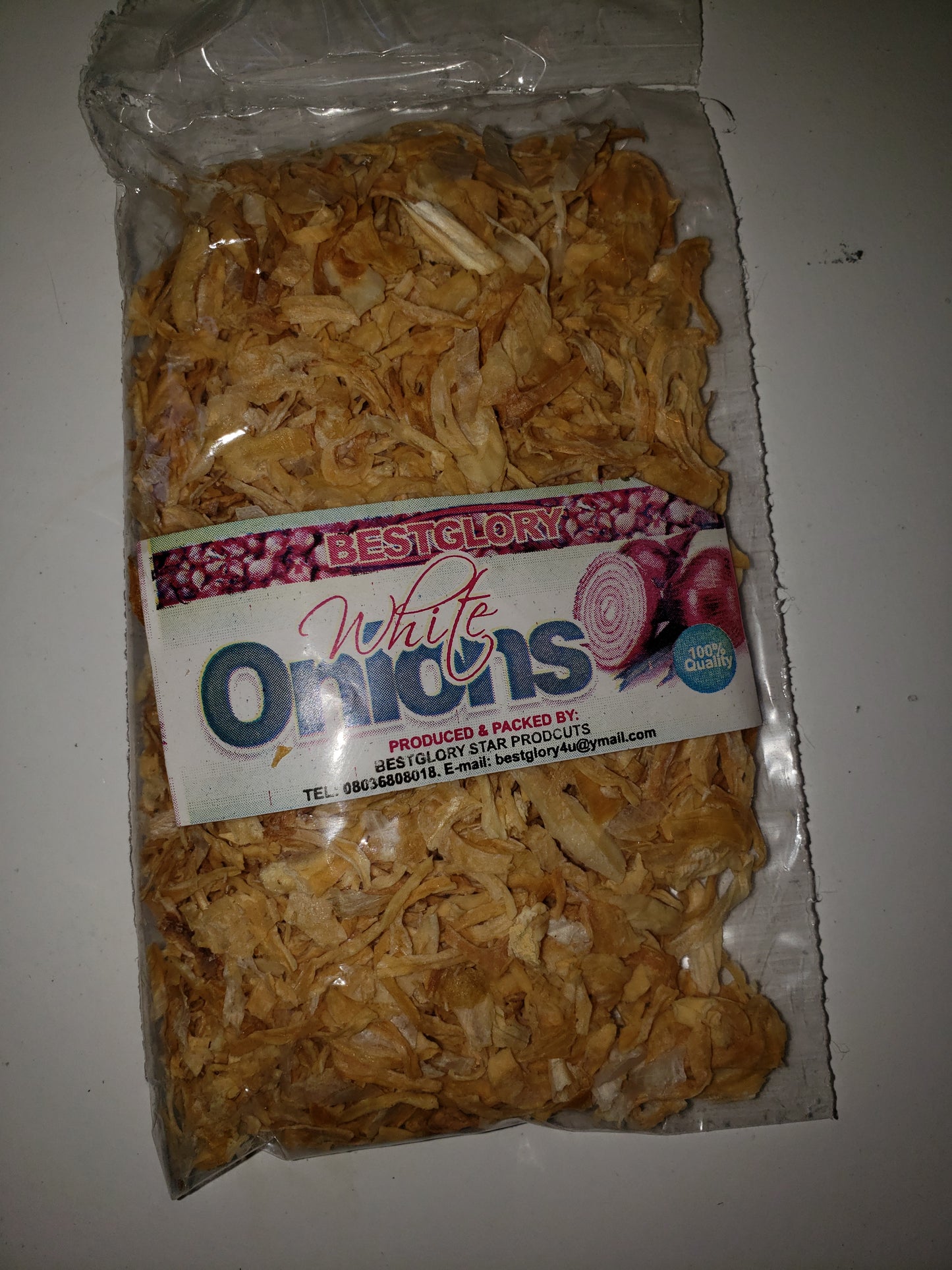 Dried onion